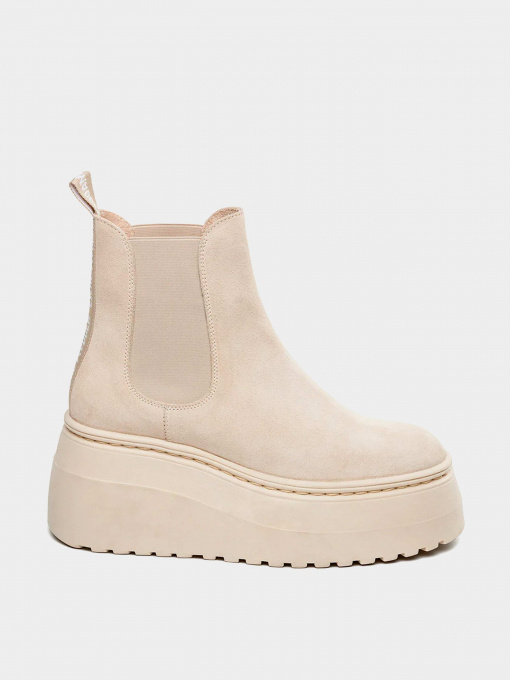 Бәтеңке мен етіктер Steve Madden үлгі SM11002110 BEIGE SUEDE Фото