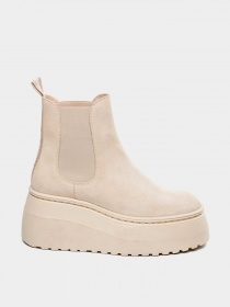 Ботинки и сапоги Steve Madden модель SM11002110 BEIGE SUEDE Фото