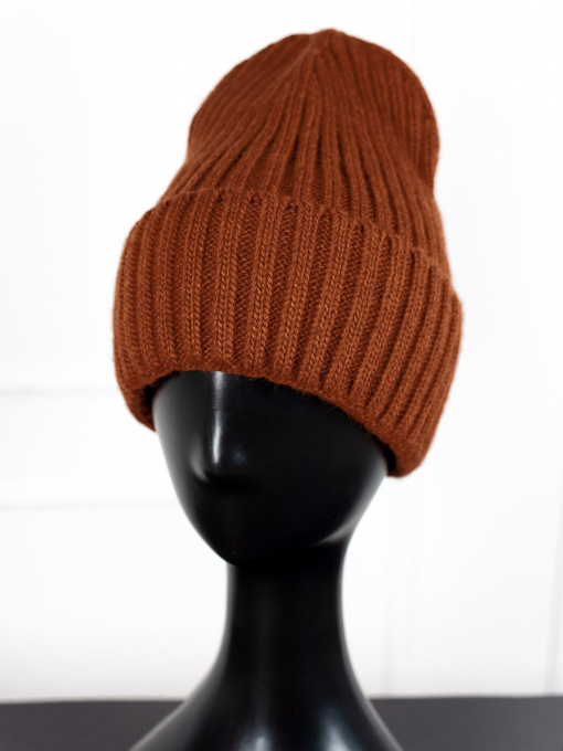 Шапка ISSA Plus модель SH-05_терракотовый Фото