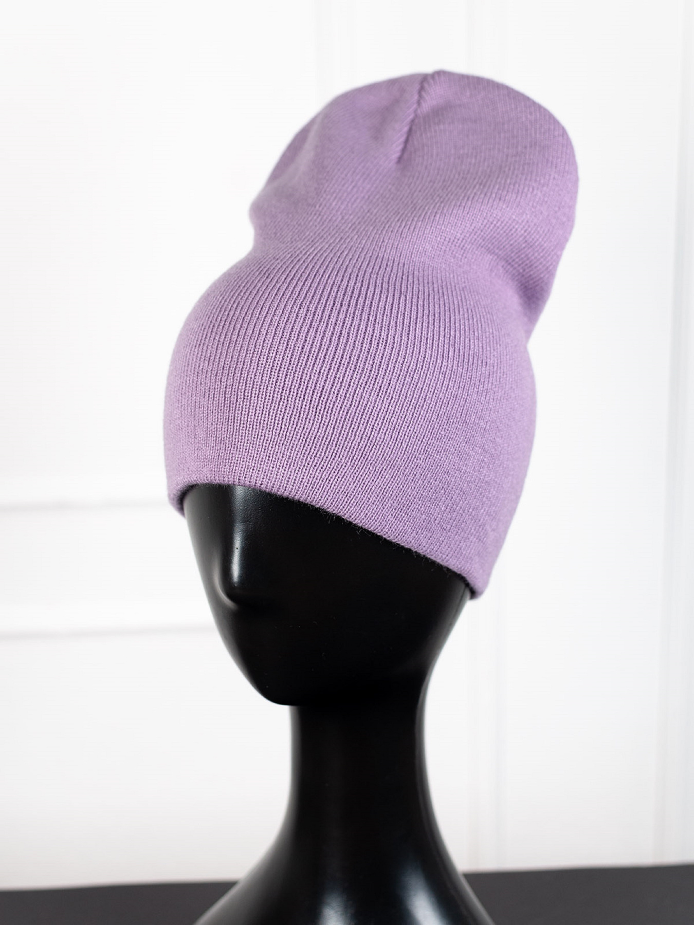 Шапка ISSA Plus модель SH-44_сиреневый Фото