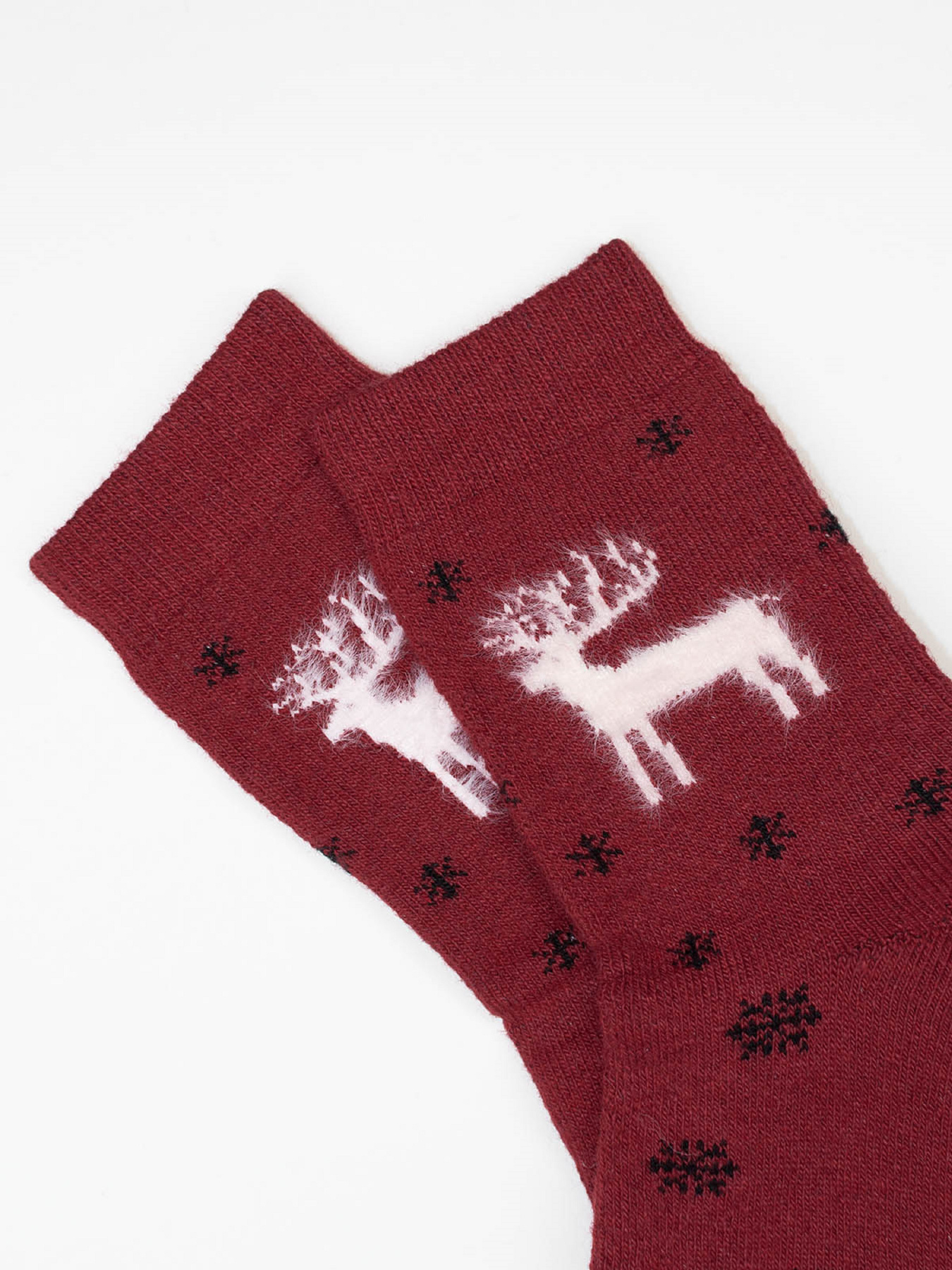 Носки ISSA Plus модель NS-348_бордовый Фото