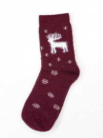 Носки ISSA Plus модель NS-348_фиолетовый Фото