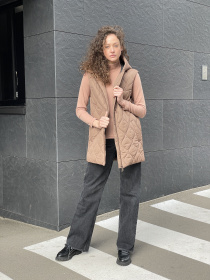 Жилет с утеплителем CAT ORANGE модель 4443 Фото