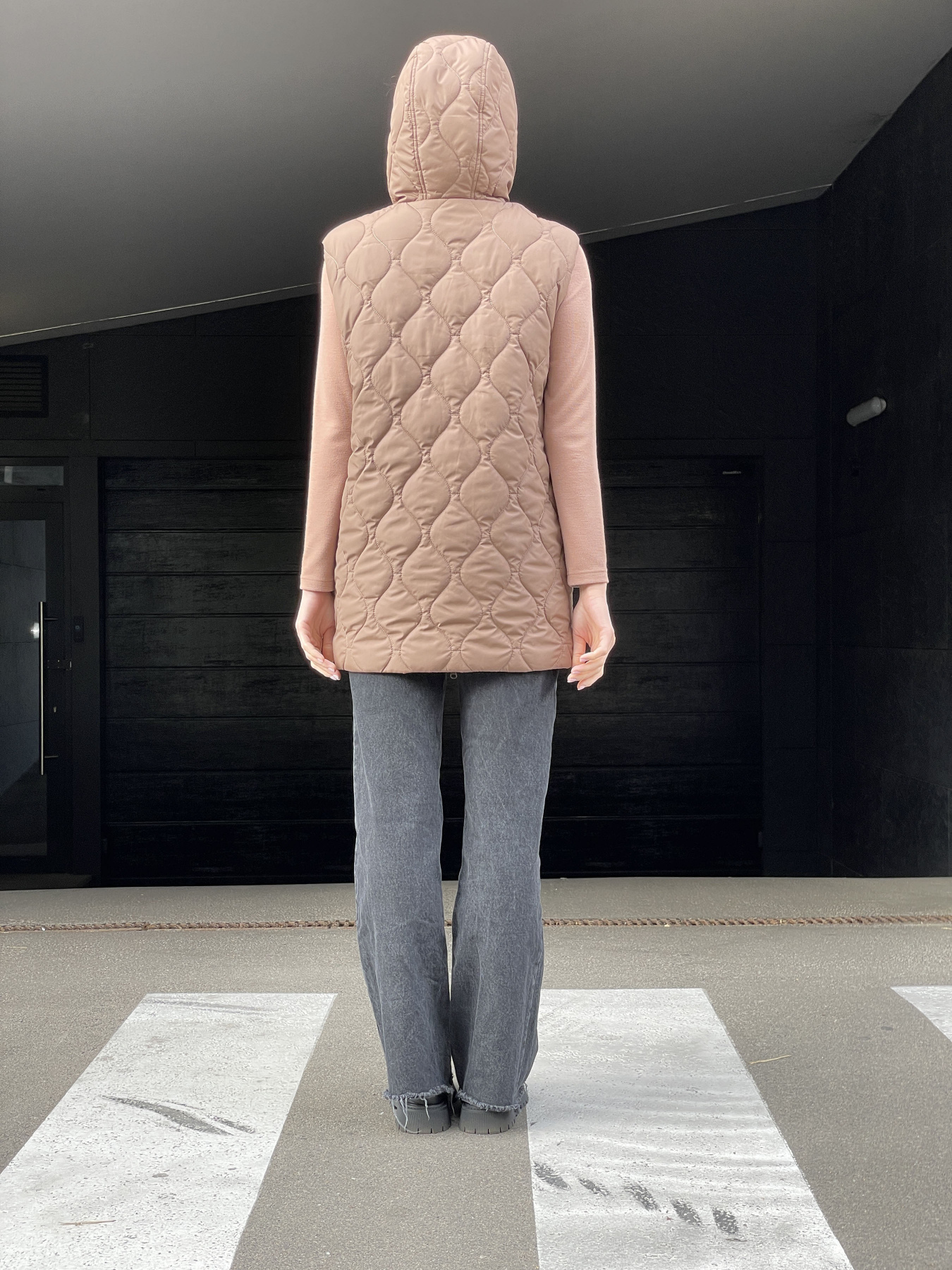 Утеплений жилет CAT ORANGE модель 4443 Фото