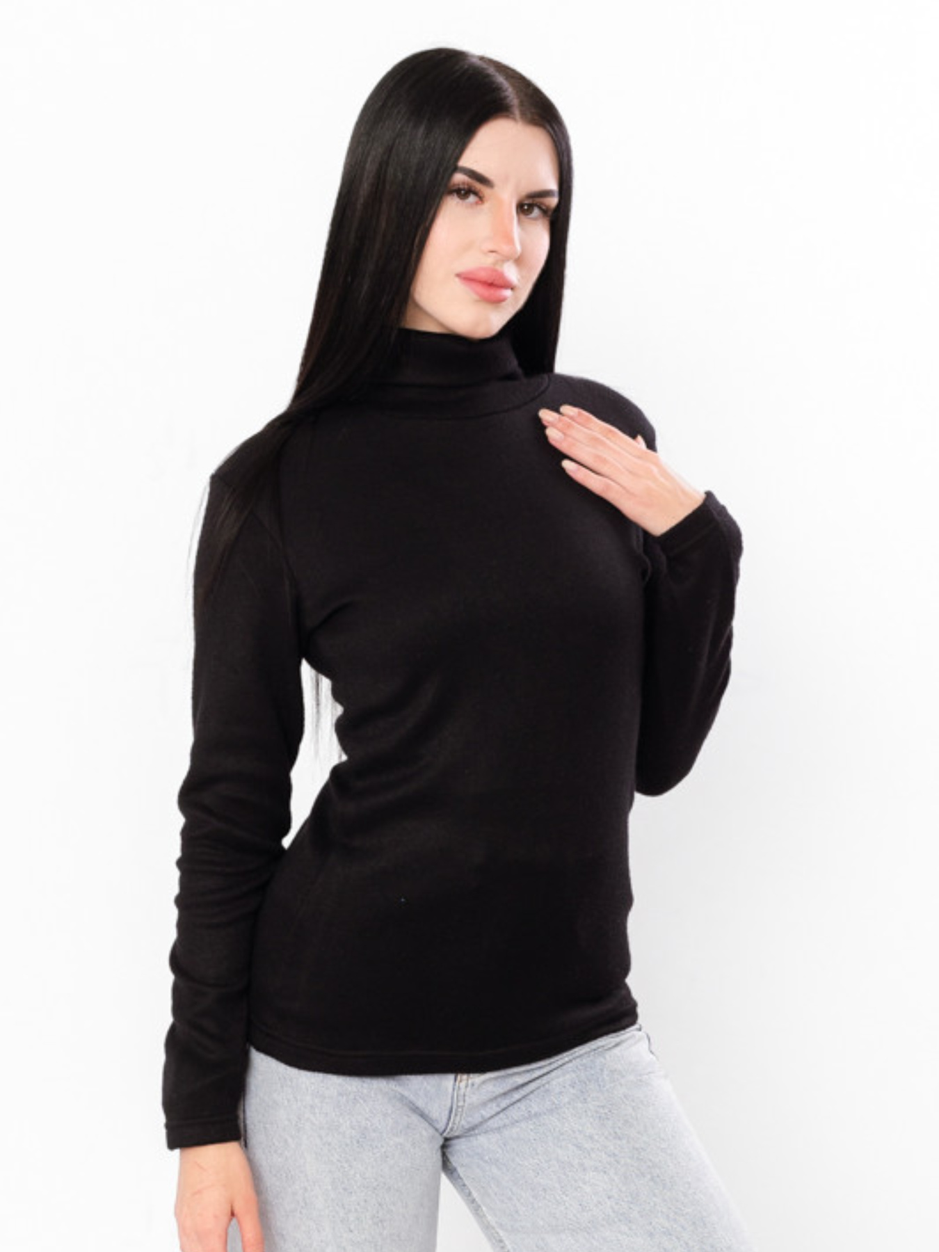 Водолазка Носи своє модель 8047-111-chornij Водолазка Носи своє модель 8047-111-chornij Фото