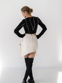 Юбка мини 7/11 Seven Eleven модель SE24SkMn_Bg Фото