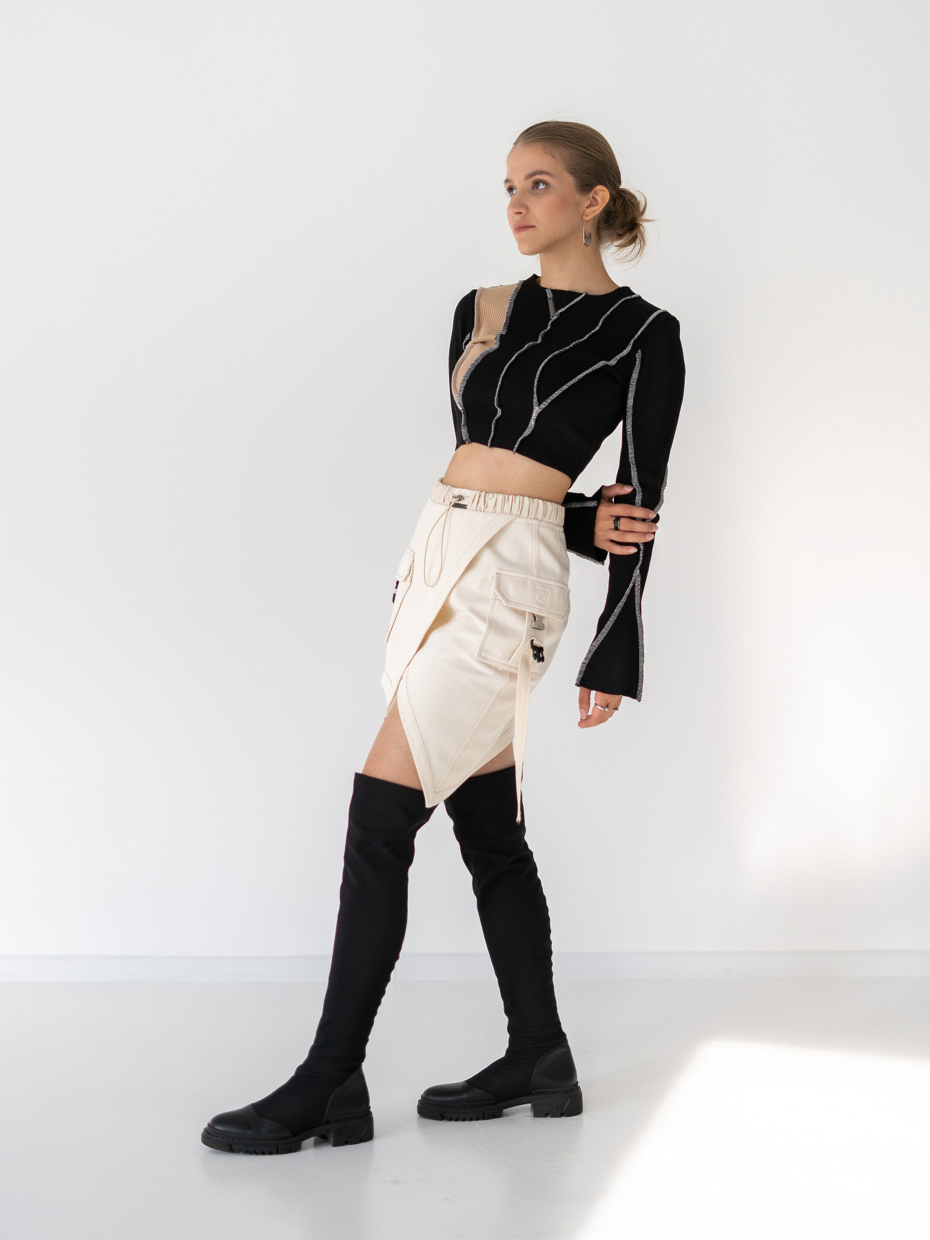 Юбка мини 7/11 Seven Eleven модель SE24SkMn_Bg Фото