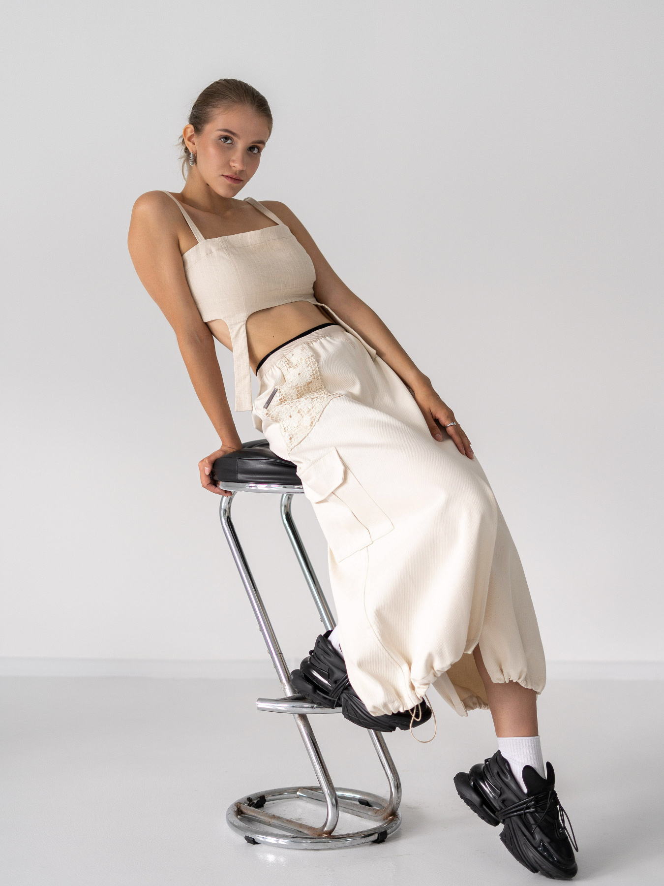 Юбка миди 7/11 Seven Eleven модель SE24SkMd_Bg Фото