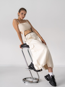 Юбка миди 7/11 Seven Eleven модель SE24SkMd_Bg Фото