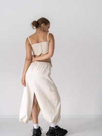 Юбка миди 7/11 Seven Eleven модель SE24SkMd_Bg Юбка миди 7/11 Seven Eleven модель SE24SkMd_Bg Фото