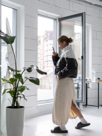 Юбка миди 7/11 Seven Eleven модель SE24SkMd_Bg Юбка миди 7/11 Seven Eleven модель SE24SkMd_Bg Фото