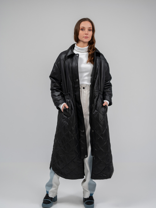 Пальто с утеплителем 7/11 Seven Eleven модель SE24Ct_B Фото