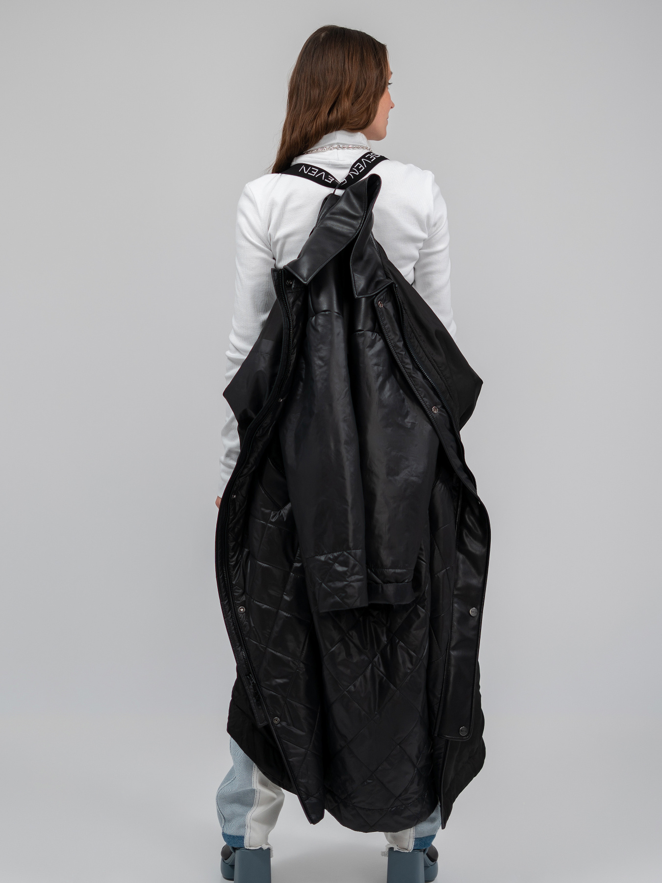 Пальто 7/11 Seven Eleven модель SE24Ct_B Фото