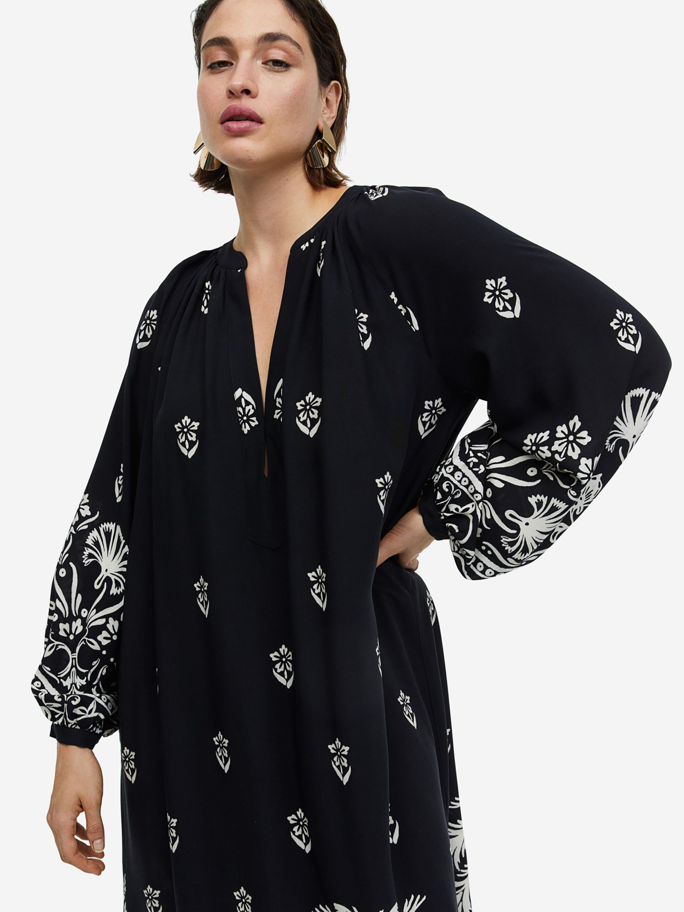 Платье макси H&M модель 69821 Фото