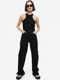 Широкие джинсы H&M модель 69837 Фото