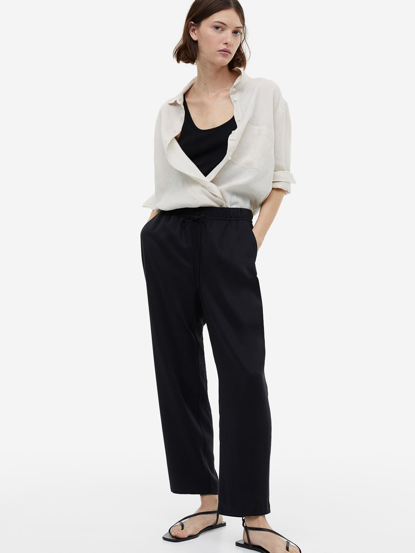 Брюки повседневные H&M модель 69912 Фото