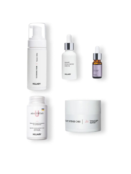 Базовий набір для догляду за жирною шкірою Hillary модель K-11-891 Фото