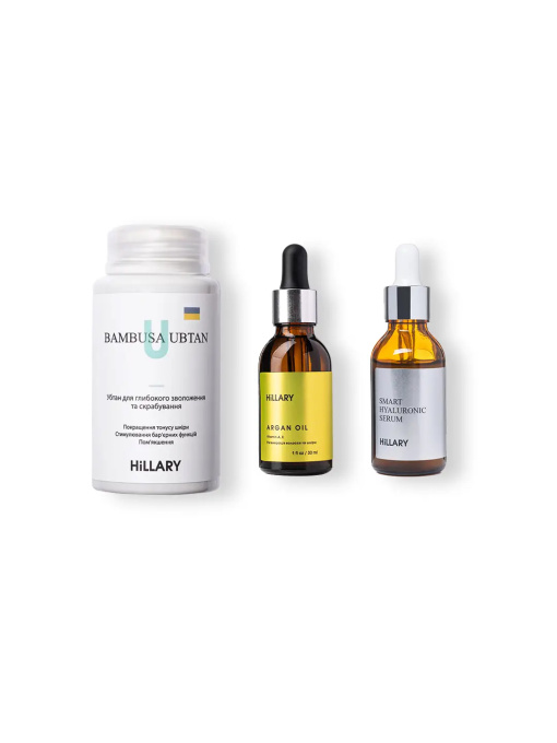 Набір для живлення та зволоження сухої шкіри восени Hillary модель K-11-124 Набір для живлення та зволоження сухої шкіри восени Hillary модель K-11-124 Фото