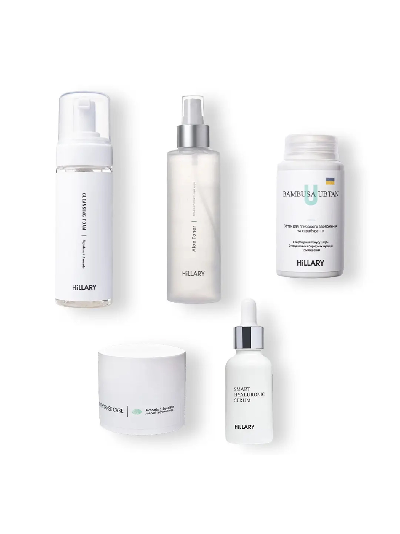 Комплекс для ежедневного ухода за сухой и чувствительной кожей Hillary модель HI-11-975 Комплекс для ежедневного ухода за сухой и чувствительной кожей Hillary модель HI-11-975 Фото
