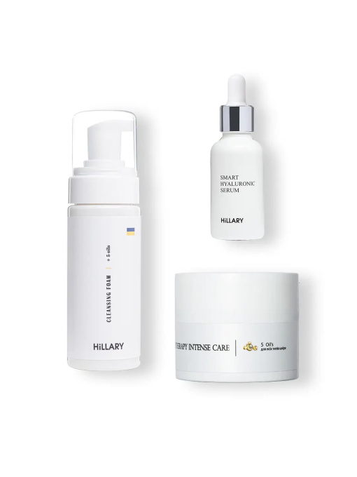 Набір для догляду за нормальною та комбінованою шкірою Hillary модель K-11-580 Фото