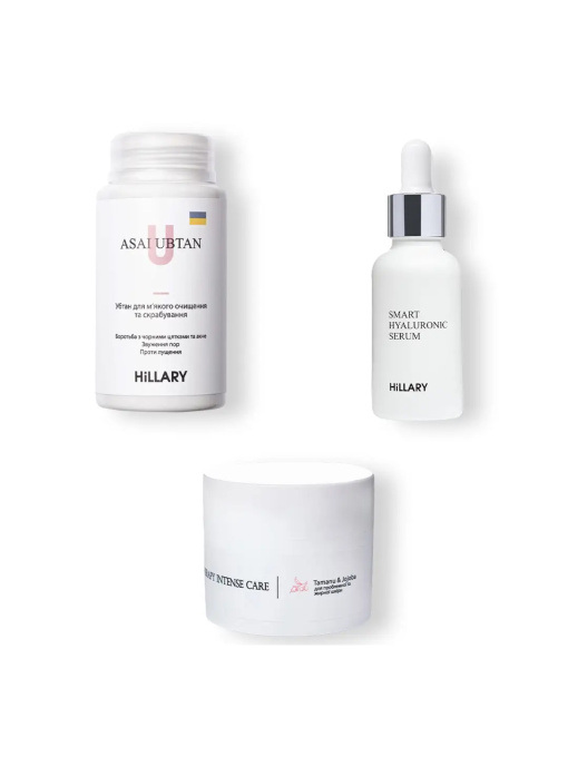 Набір ТОП 3 для жирної шкіри Hillary модель K-11-788 Набір ТОП 3 для жирної шкіри Hillary модель K-11-788 Фото