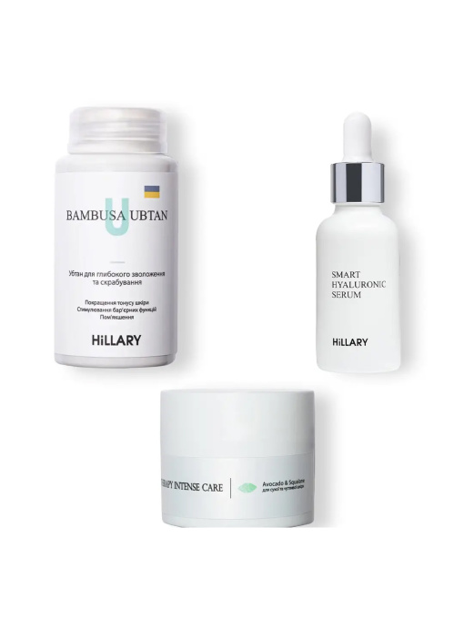 Набір ТОП 3 для сухої та чутливої шкіри Hillary модель K-11-050 Набір ТОП 3 для сухої та чутливої шкіри Hillary модель K-11-050 Фото