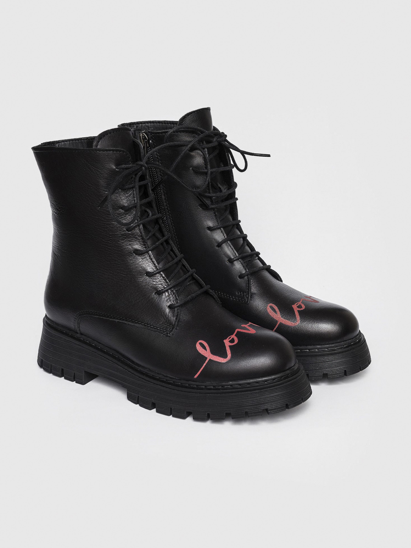 Черевики Gem модель 10262-485-YN-red Черевики Gem модель 10262-485-YN-red Фото