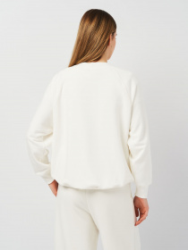 Свитшот Роза модель 230408_milk Фото