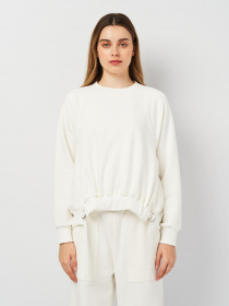 Свитшот Роза модель 230408_milk Фото