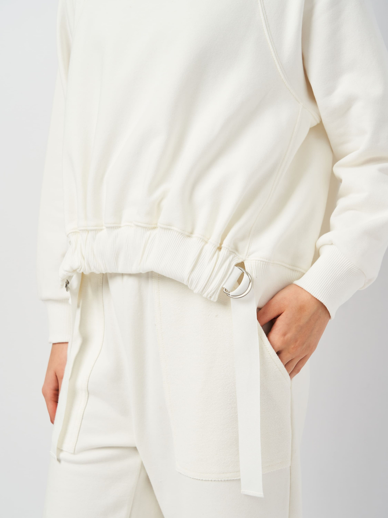 Світшот Роза модель 230408_milk Фото