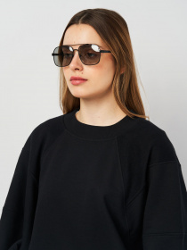 Свитшот Роза модель 230701_black Фото