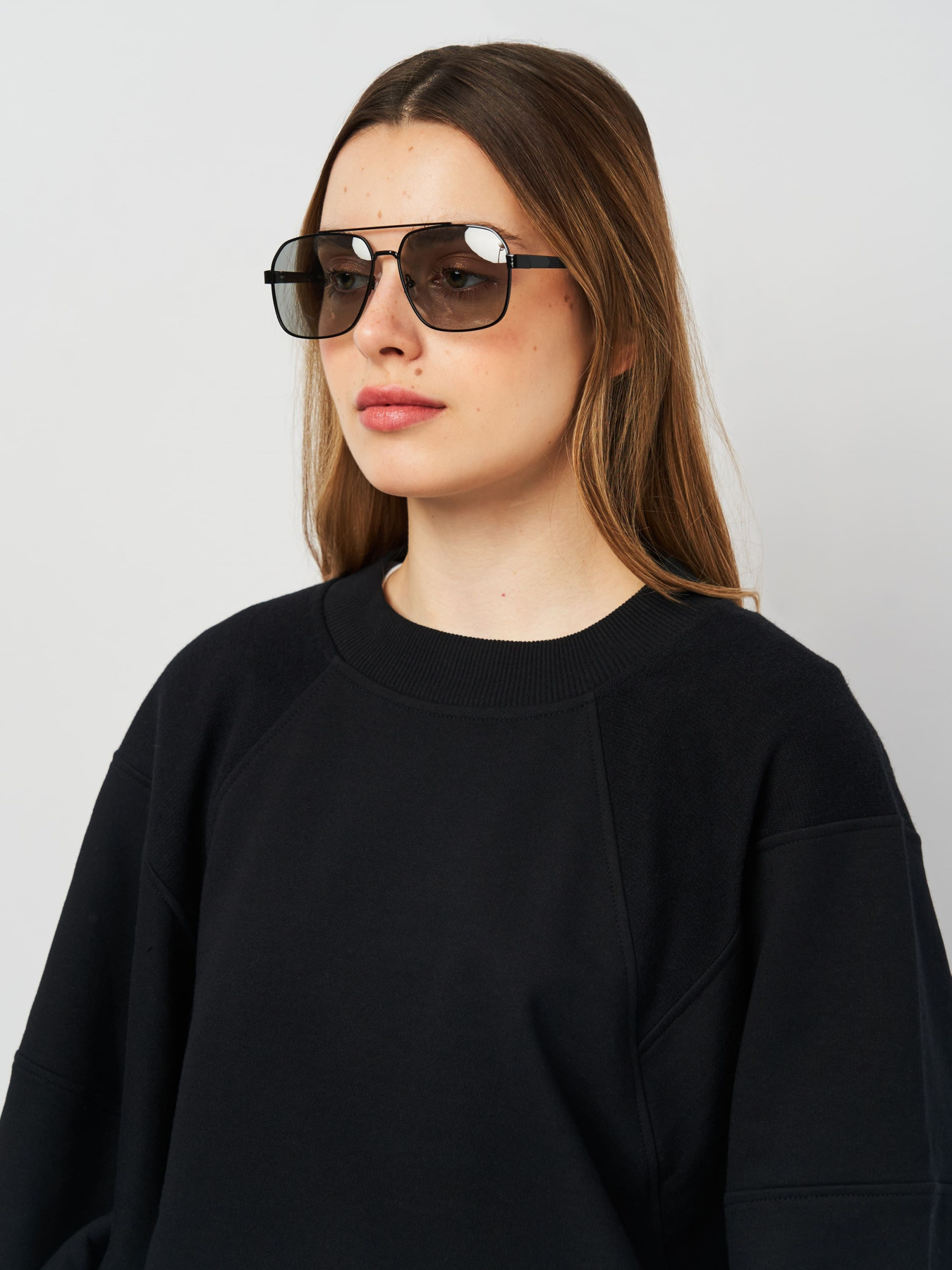 Світшот Роза модель 230701_black Фото