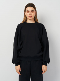 Світшот Роза модель 230701_black Фото