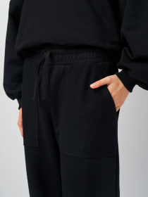 Джоггеры Роза модель 230703_black Фото