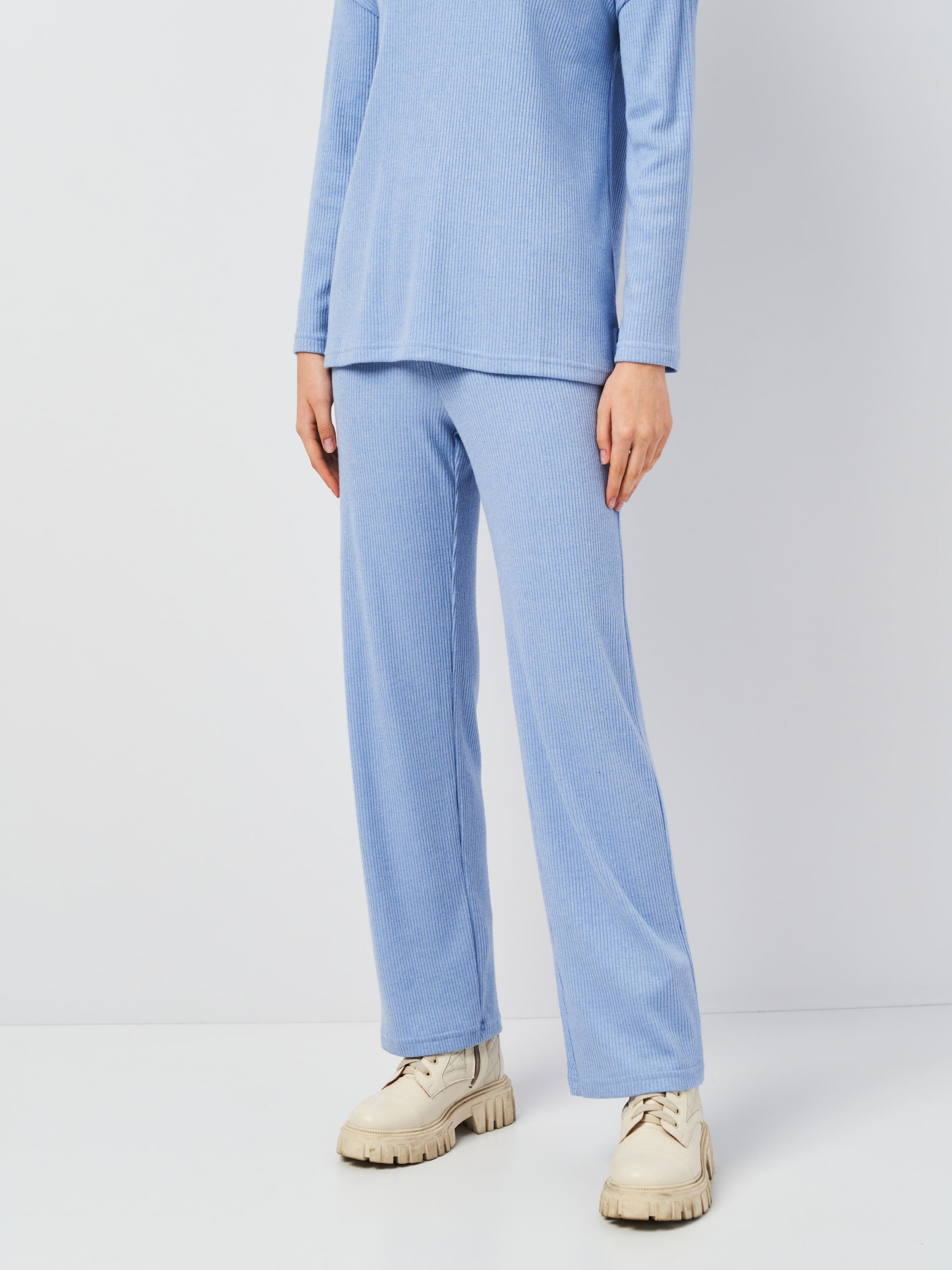 Повседневный костюм Роза модель 230407_blue Фото