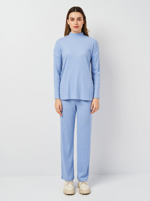 Повседневный костюм Роза модель 230407_blue Фото