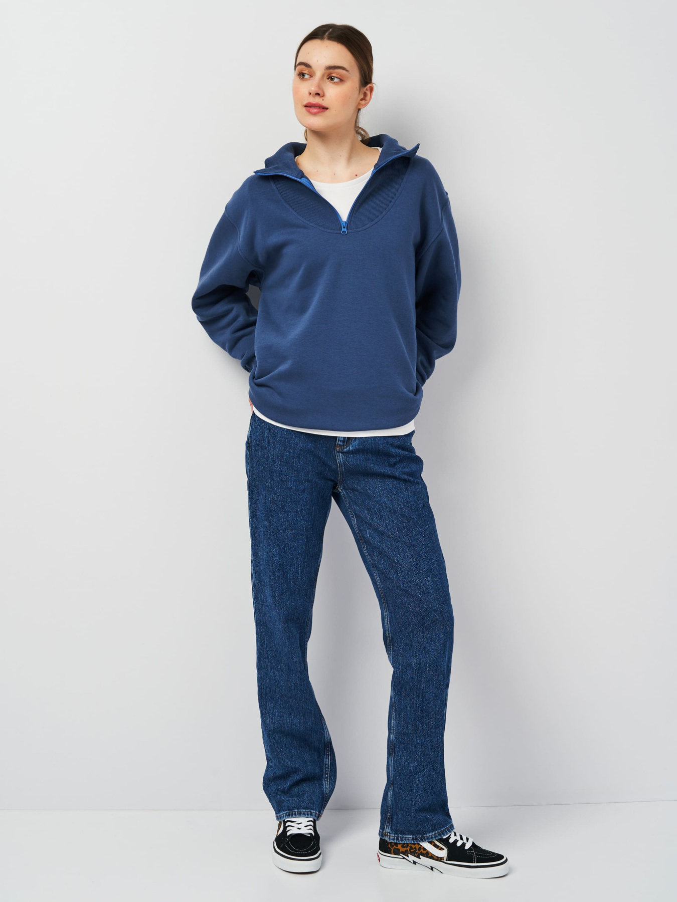 Кофта Роза модель 230410_blue Фото