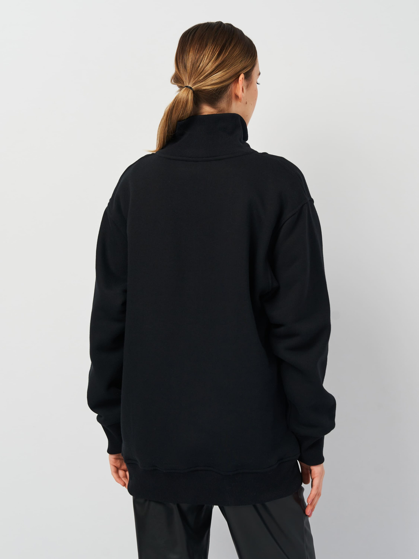 Кофта Роза модель 230410_black Фото