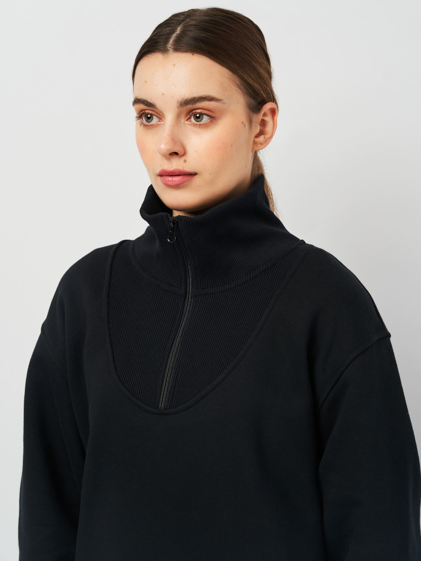 Кофта Роза модель 230410_black Фото