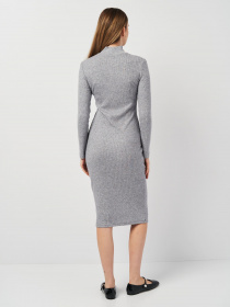 Платье миди Роза модель 230403_gray Фото