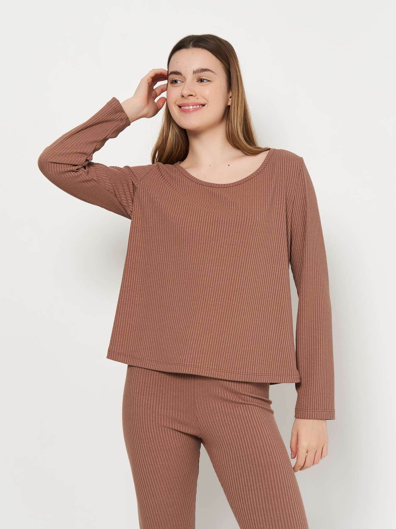 Пижама Роза модель 230439_brown Фото