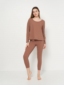 Пижама Роза модель 230439_brown Пижама Роза модель 230439_brown Фото