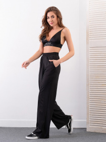 Брюки повседневные ISSA Plus модель 14300_черный Фото