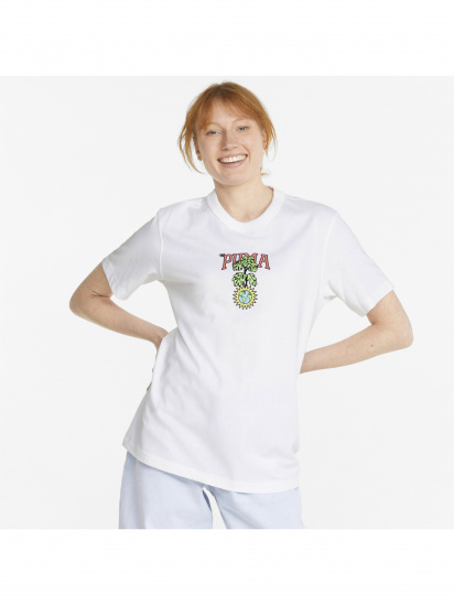 Футболка PUMA Downtown Relaxed Graphic Tee модель 533579 — фото 3 - INTERTOP