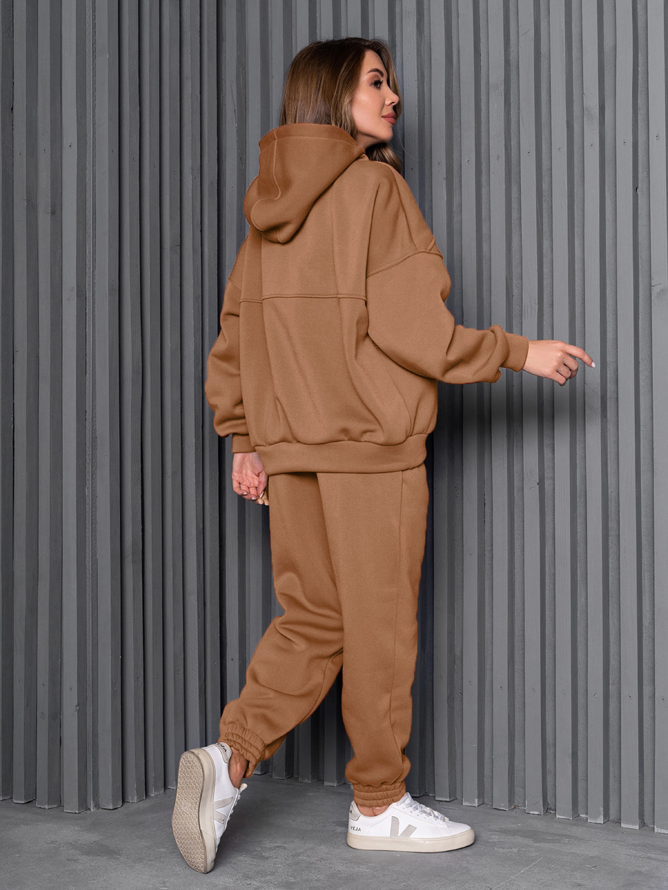 Спортивный костюм ISSA Plus модель 13624_терракотовый Спортивный костюм ISSA Plus модель 13624_терракотовый Фото