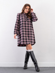 Платье мини ISSA Plus модель 14275_мультиколор Фото