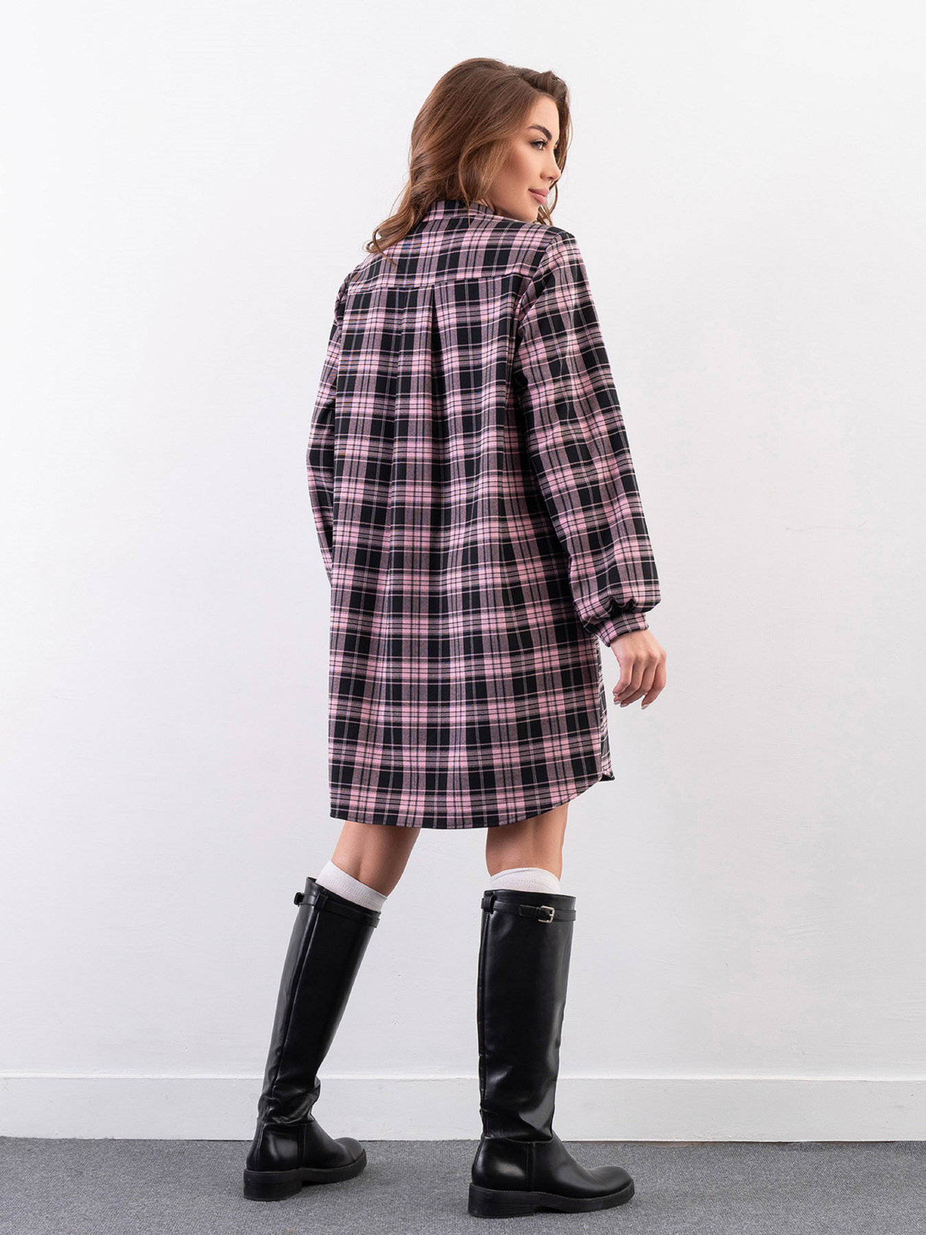 Платье мини ISSA Plus модель 14275_мультиколор Фото