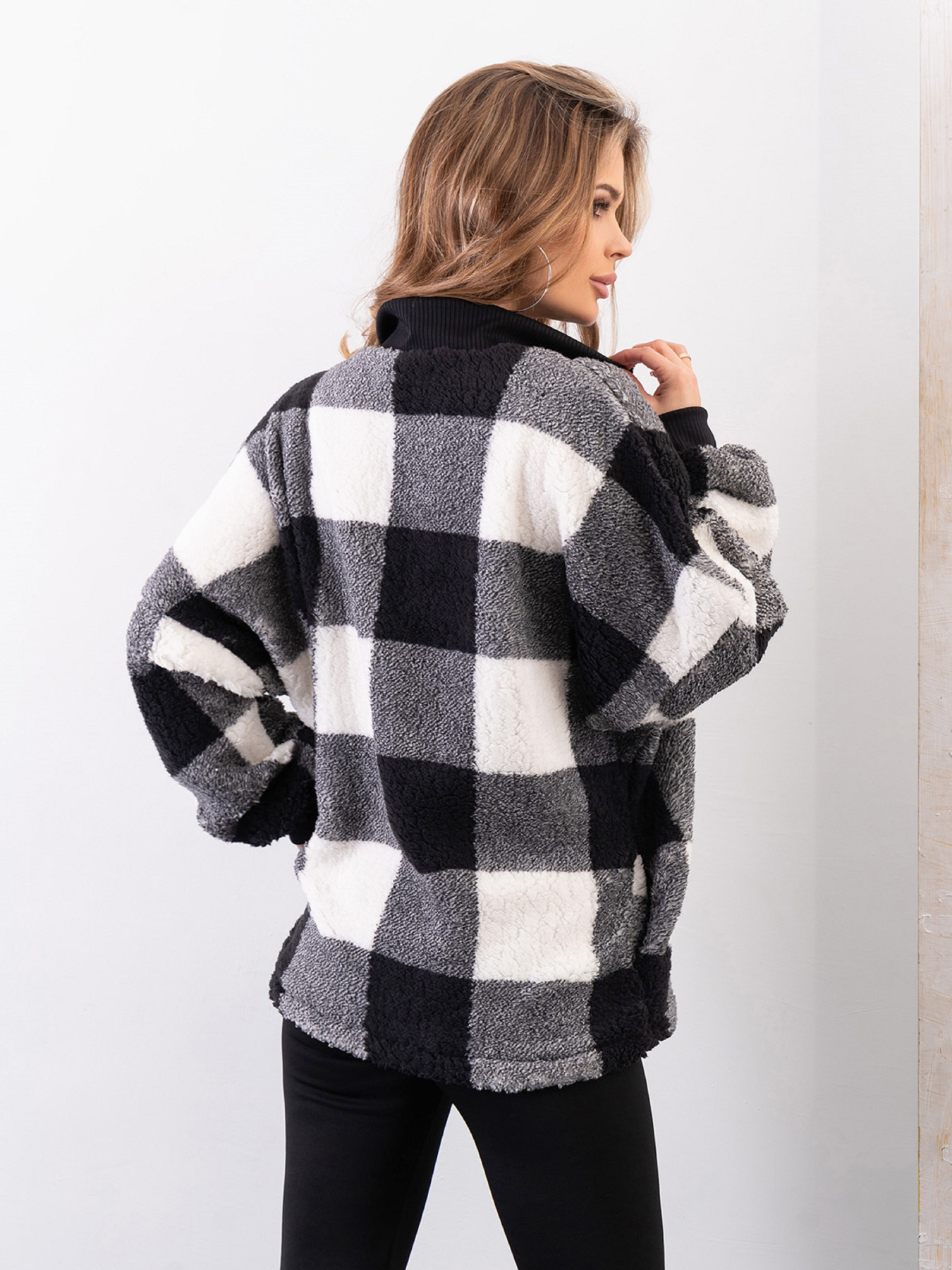 Кофта ISSA Plus модель 14296_мультиколор Фото