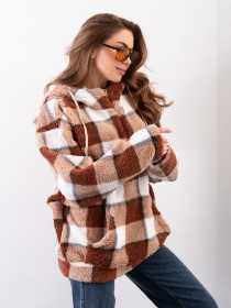 Худи ISSA Plus модель 14284_мультиколор Фото