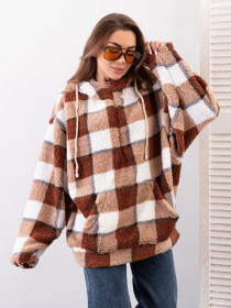 Худи ISSA Plus модель 14284_мультиколор Фото